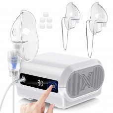 Smart Digital Display Nebulizer Machine for Adults and Kids, Compression Nebulizer for Breathing Treatment, Jet Nebulizer with Timing Function for Home Hailie Sensor Smart Digital Display Nebulizer Machine for Adults and Kids, Compression Nebulizer for Breathing Treatment, Jet Nebulizer with Timing Function for Home Hailie Sensor