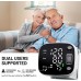 Blood Pressure Monitors for Home Use Rechargeable Wrist Digital BP Machine Cuff with LED Backlit Display, Voice Broadcast, 240 Memory Storage for 2 Users Blood Pressure Monitors for Home Use Rechargeable Wrist Digital BP Machine Cuff with LED Backlit Display, Voice Broadcast, 240 Memory Storage for 2 Users