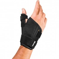 Sports Medicine Adjust-to-Fit Thumb Stabilizer, Spica Splint, Thumb Pain Relief Brace for Men and Women, Ideal for De Quervain's Tenosynovitis, Arthritis, Sprains, Fits Right or Left Sports Medicine Adjust-to-Fit Thumb Stabilizer, Spica Splint, Thumb Pain Relief Brace for Men and Women, Ideal for De Quervain's Tenosynovitis, Arthritis, Sprains, Fits Right or Left